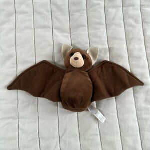 The Petting Zoo 6” Mini Adorable Brown Bat Plush 14” Wingspan